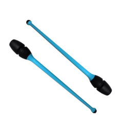 Булавы для худож. гимнастики ECLECTICA CH24-4, черно-голубой