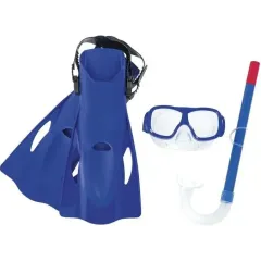 Набор для плавания BEST WAY 25019 (маска, трубка, ласты) Sure Swim