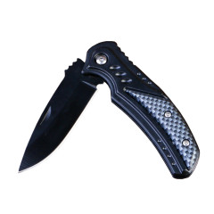 Нож туристический "Карбон" складной, лезвие 6,5 см (4411946)