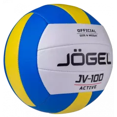 Мяч в/б JOGEL JV-100 синий/желтый р.5 (42637-68164)
