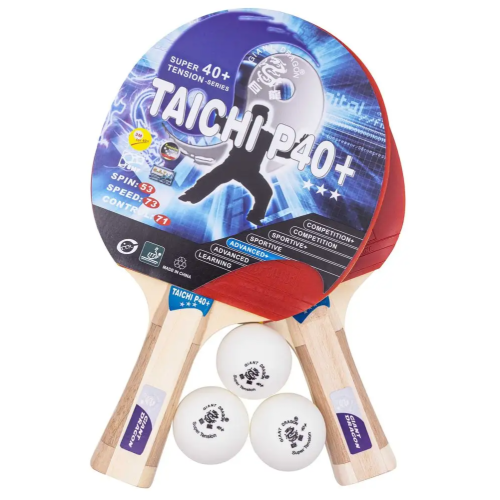 Набор для н/т Giant Dragon 12301 TaiChi 3* (2 ракетки, 3 мяча)