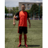 Форма футбольная INGAME UFB-001 цв. красный/черный, р. L