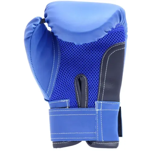 Перчатки боксерские RUSCOsport детские, кож.зам., 8 OZ, белый/синий