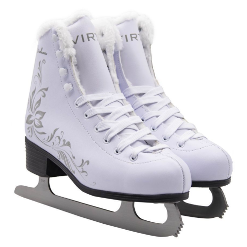 Коньки фигурные VIRTEY DIADEMA р.38 (иск. мех)