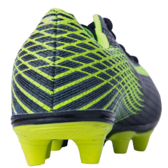 Бутсы ф/б TELLSON MSR цв. черный/зеленый, синт.кожа, Р.37