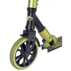 Самокат 2-х колесный TECH TEAM Comfort 180R черный/зелёный