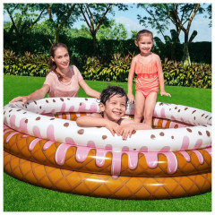 Бассейн BEST WAY 51144 надувной Sundae Funday, 160х160х38 см