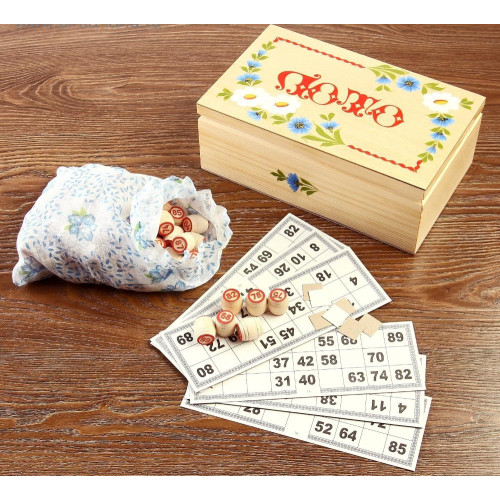 Игра настольная ЛОТО РУССКОЕ РОСПИСЬ (СК- 198) (3627314)