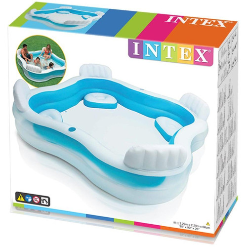 Бассейн INTEX 56475 надувной, детский, 229х66 см, 990л