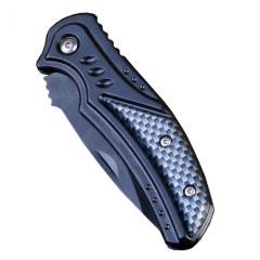 Нож туристический "Карбон" складной, лезвие 6,5 см (4411946)