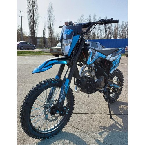 Питбайк  Motoland GF125 E синий/чёрный *4