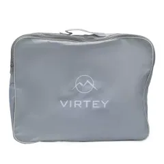Коньки раздвижные VIRTEY SITI BW-167 р. 33-36. Цвет: серый/зеленый
