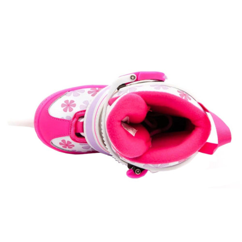 Коньки раздвижные TECH TEAM JASMINE ICE р.30-33 pink