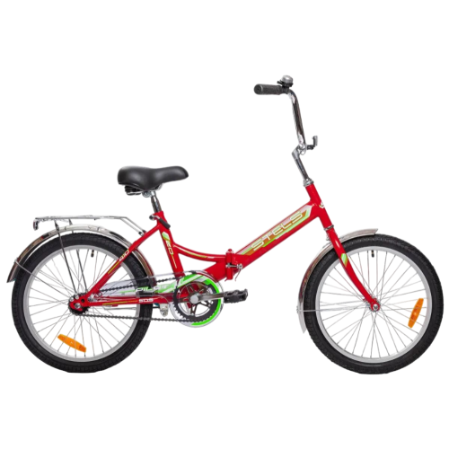 Велосипед STELS 20 Pilot 410 (1 ск., сталь, складн.) красный