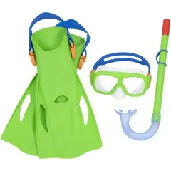 Набор для плавания BEST WAY 25019 (маска, трубка, ласты) Sure Swim