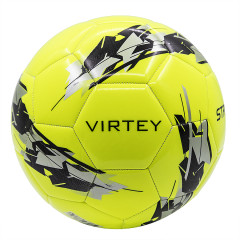 Мяч ф/б VIRTEY 1908 Strike р.5, цв. желтый