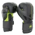 Перчатки боксерские BOYBO B-Series BBG400 флекс, черный/зеленый , р-р, 14 OZ