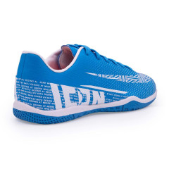 Бутсы ф/б VIRTEY INDOOR 21811 ICON, иск.кожа, цв. голубой, р.40