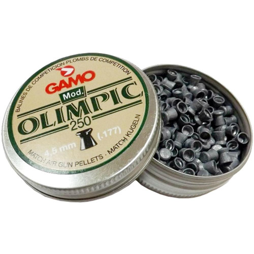Пули пневматические GAMO OLIMPIC 4,5 мм 0,49 грамма (250 шт.)