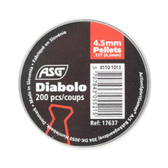 Пули пневматические  ASG Diabolo Match 4,5 мм 0,47 грамма (200 шт.)
