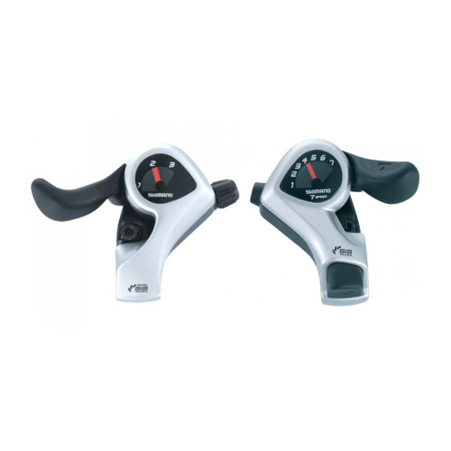 Шифтер Shimano SL-TX50 3/7ск тр. серебр.