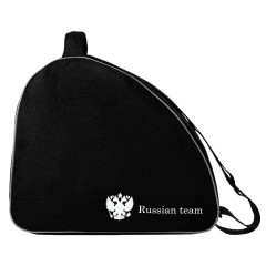 Сумка для коньков NAZAMOK KIDS Russian team, 40х32х20см, черный (9702054)
