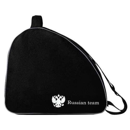 Сумка для коньков NAZAMOK KIDS Russian team, 40х32х20см, черный (9702054)