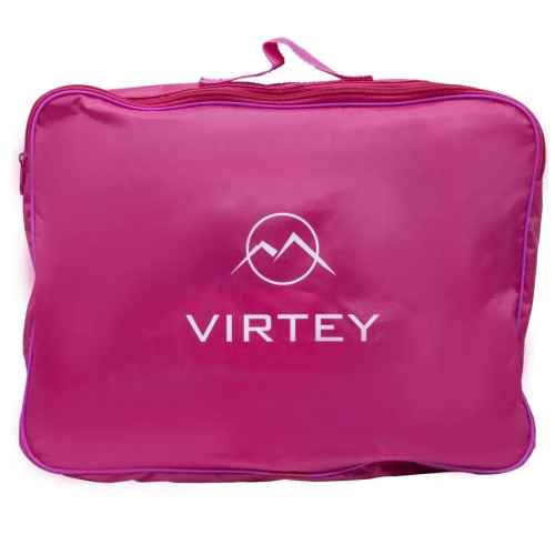 Коньки раздвижные VIRTEY JOY BW-902-2 р. 29-32. Цвет: розовый