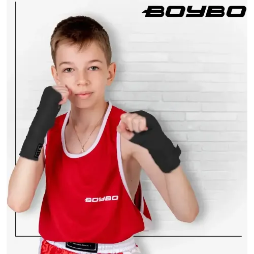 Бинт эластичный BOYBO BB2002-30 материал: хлопок- эластан Длина: 2,5м. (Черный)