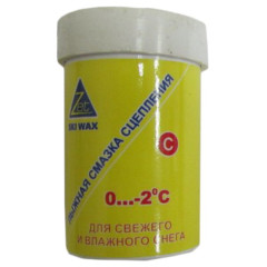 Мазь лыжная ZET C-3 t°С (0 -2°C), масса 40г, желтая