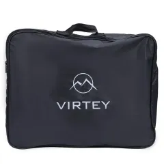 Коньки раздвижные VIRTEY SITI BW-167 р. 35-38. Цвет: черный/зеленый
