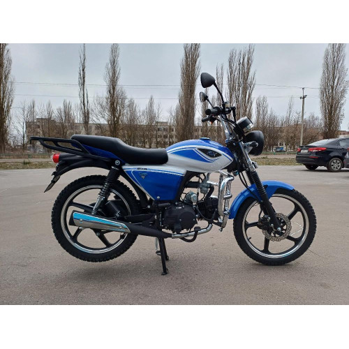 Мопед VENTO RIVA-II RX 12 LUX синий/белый
