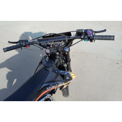 Питбайк  Motoland GF125 E оранжевый/чёрный *4