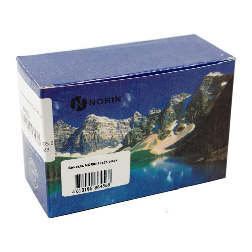 Бинокль NORIN 10x25 black