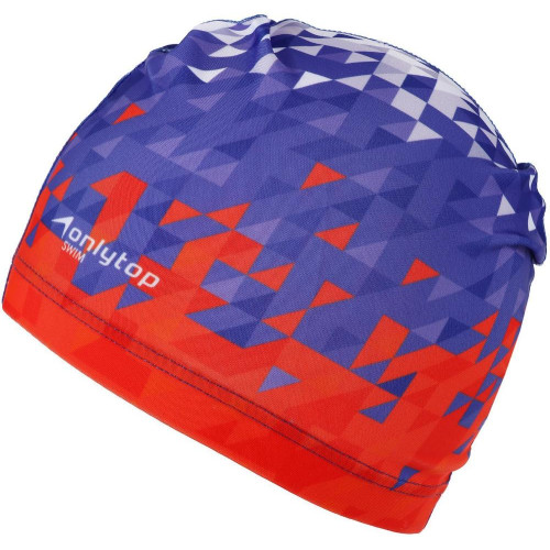 Шапочка для плавания ONLYTOP Swim взрослая, текстиль, обхват 54-60 см (2388949)