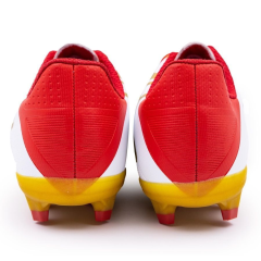 Бутсы ф/б VIRTEY MSR 23886, иск.кожа, цв. белый/красный/золотой, р.39