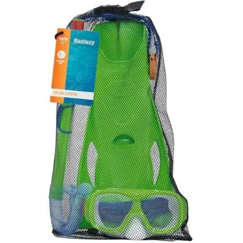 Набор для плавания BEST WAY 25019 (маска, трубка, ласты) Sure Swim