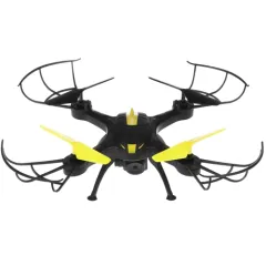 Игрушка КВАДРОКОПТЕР Pilotage Falcon X FPV 0.3Mpix VGA WiFi ПДУ черный/желтый