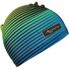 Шапочка для плавания ONLYTOP Swim, тканевая, обхват 46-52см (4162739)