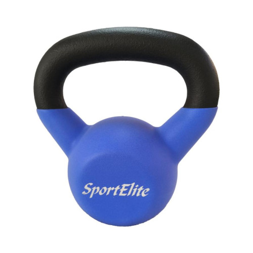 Гиря SPORT ELITE 24 кг чугунная обрезиненная