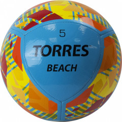 Мяч ф/б TORRES BEACH FB32015 р.5, синт. синий/оранжевый