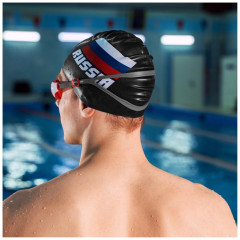 Очки для плавания ONLYTOP, взрослые + беруши (7656436)