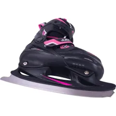 Коньки раздвижные TECH TEAM JUDY р.39-42  black/pink