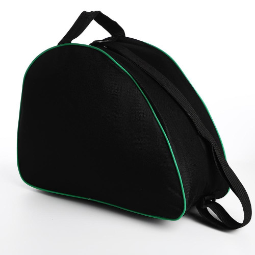 Сумка для коньков NAZAMOK KIDS, 40х32х20см, черный с зеленым (9702058)