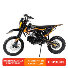 Питбайк  Motoland GF125 E оранжевый/чёрный *4