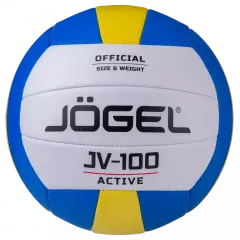 Мяч в/б JOGEL JV-100 синий/желтый р.5 (42637-68164)