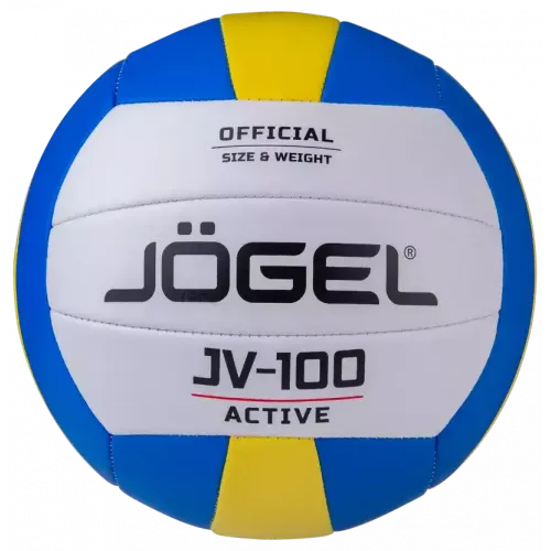 Мяч в/б JOGEL JV-100 синий/желтый р.5 (42637-68164)