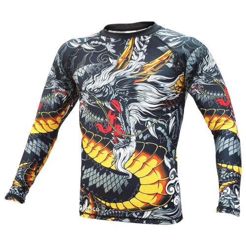 Рашгард (кофта) мужские Rusco Sport Dragon взрослый (XL)