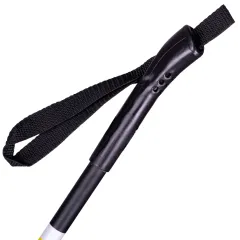 Палки лыжные VUOKATTI 110 Black/Yellow 100% стекловолокно