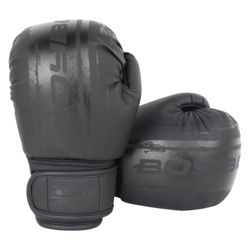 Перчатки боксерские BOYBO Stain BGS322 флекс, черный , р-р, 14 OZ